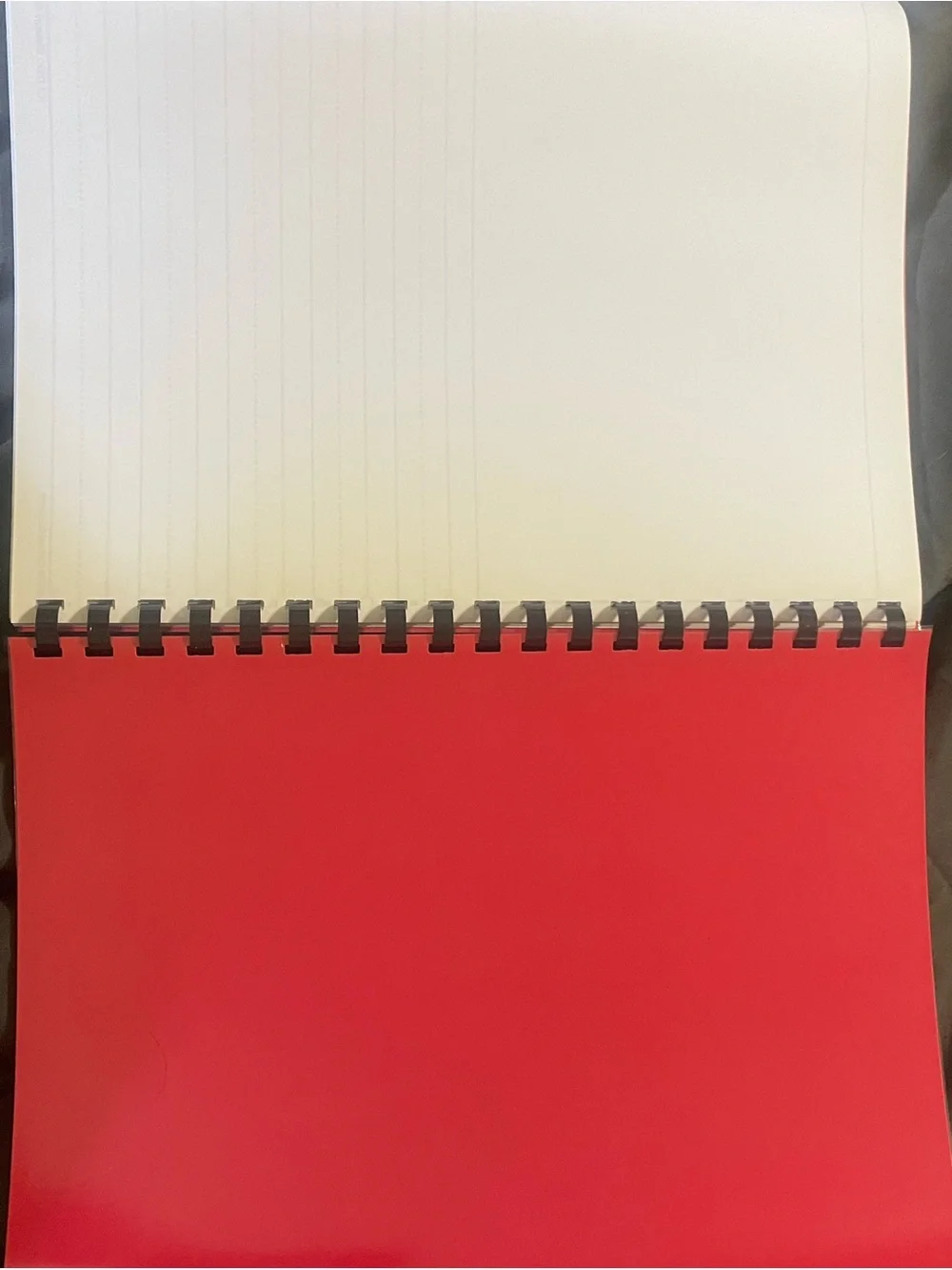12 Writing Journals. Red laminated back and colorful front. Perfect for pre -k/k